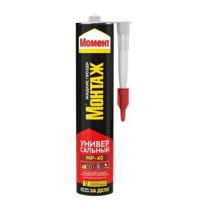 Клей Момент Монтаж Универсальный МР-40  290 мл. (12)