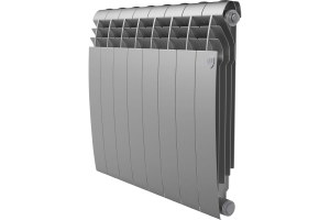 Радиатор биметаллический  Royal Thermo Biliner 500 /Silver Satin/8 секц. (Вт 170)(_1_)