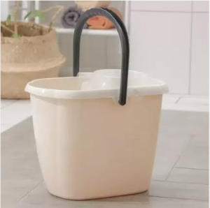 Ведро 13,0л "Malta" прямоуг. Бежевый флэк (4)