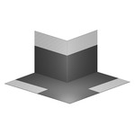 Угол внешний 140х140мм Кнауф (1/25)