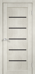 Дверь NEXT 1 Муар снежный Экошпон ПО 800