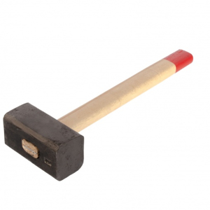 Кувалда, 4000 г, кованая головка, деревянная рукоятка 380 мм // Сибртех (4)