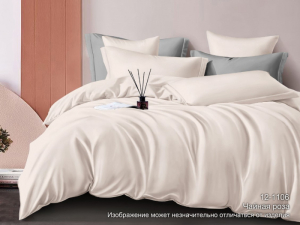 Набор: 2 наволочки сатин гл/кр диз. № 12-1106 (Чайная роза) (70х70)