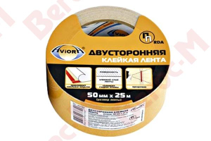 Двуст. скотч 50мм*10м ПП AVIORA (36)
