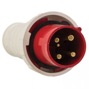 Вилка 034 3Р+РЕ 63А 380В IP67 EKF PROxima