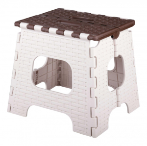 Табурет складной "Плетенка" малый бежево-коричневый, Альтернатива (5)