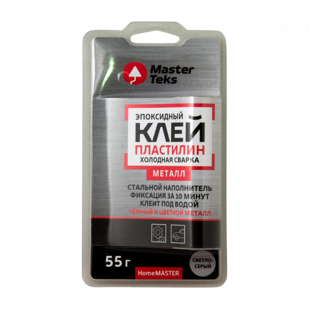 Клей-пластилин эпоксидный холодная сварка MasterTeks HomeMaster для металла  55 гр светло-серый (1шт) – купить в Улан-Удэ: цена, характеристики, фото,  доставка