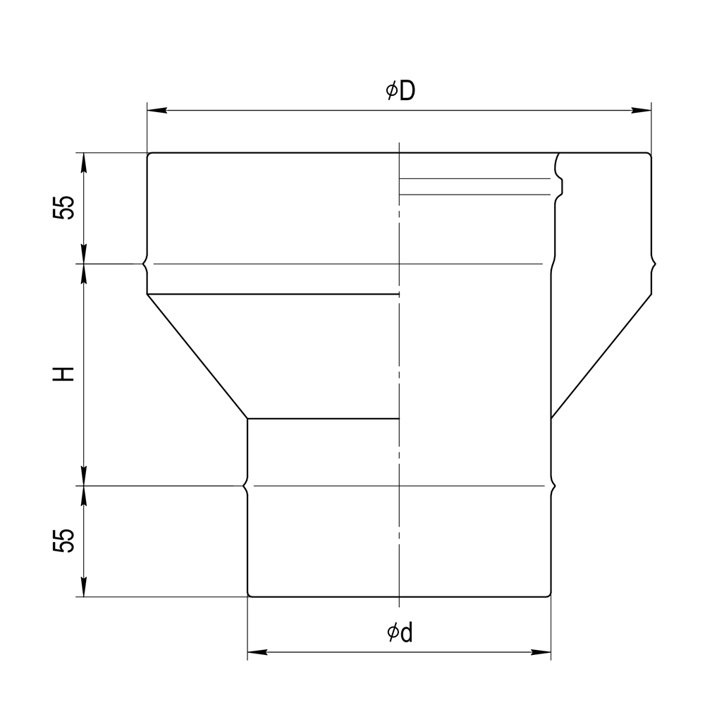 Старт-сэндвич (430 0,8мм + нерж) Ф115х200 2