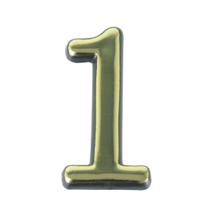 Цифра дверная "1" (40)