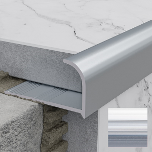 Профиль для керамической плитки РП-АКП-09 2,7 м анодированый серебро матовый (10)