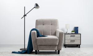 Арно Кресло для отдыха (Арт. ТК 563 Лаки 02 (серый жемчуг), Лаки 02 (серый жемчуг))