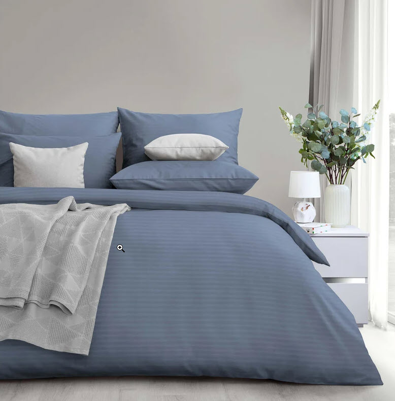 КПБ Verossa Stripe 2,0 СП, нав.50/70; Sapphire