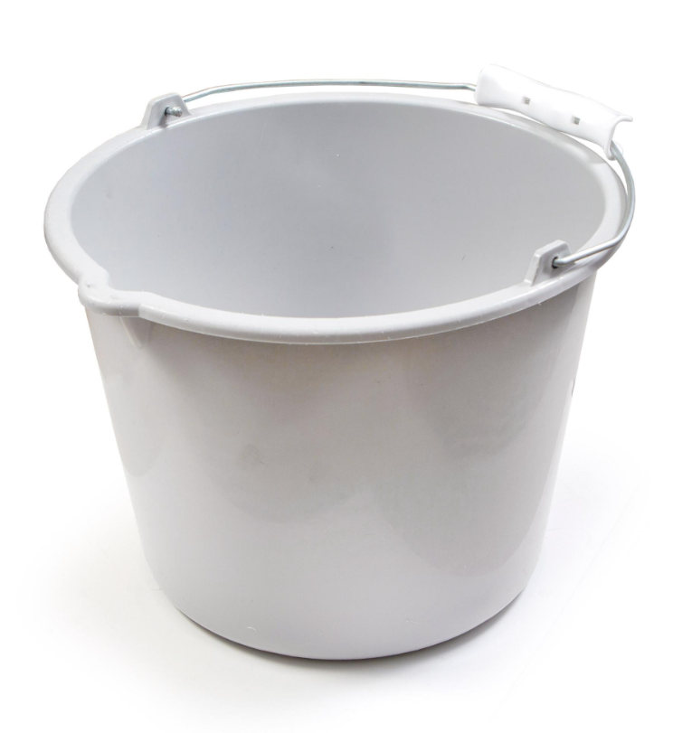 Ведро "Мастер" гибкое, ударопрочное для сухих смесей, 12л