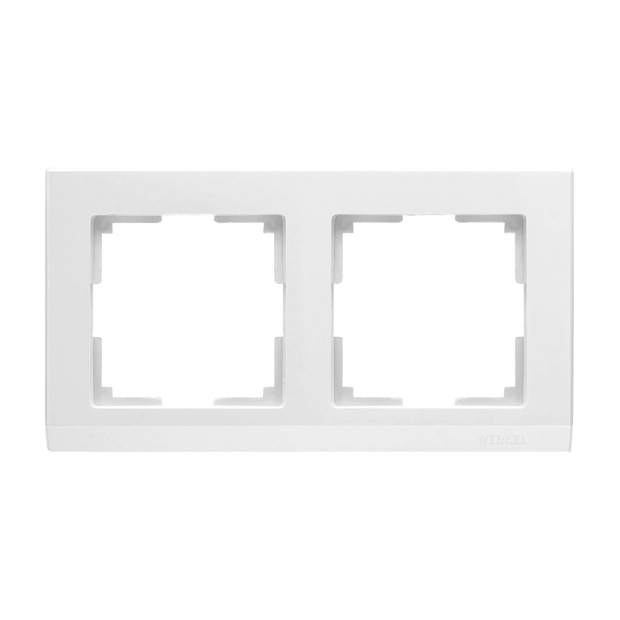 Рамка Stark Белый 2-х местная  Werkel W0021801 (10)
