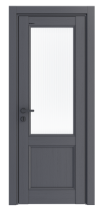 Дверь ID1 NEO Graphite ПО 700 Glass 