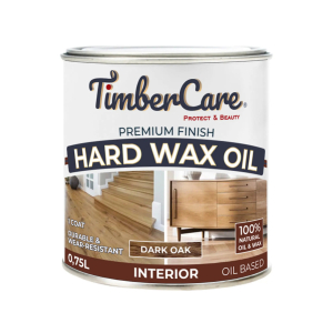 Защитное масло с твердым воском TimberCare Hard Wax Oil Темный дуб 0,75л (4)