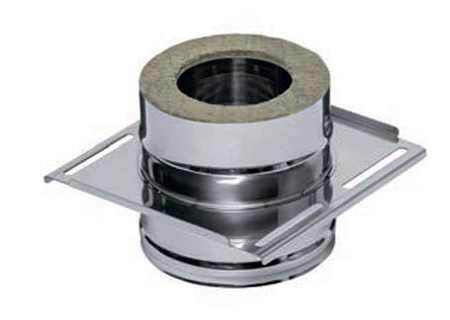 Площадка монтажная (430 + нерж./1.5) Ф150х210 (уп.1 шт.)