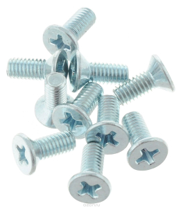 Винт DIN965 с потайной головкой оцинк. М3х12 (10 шт) - пакет/10