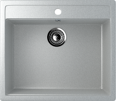 Мойка Ulgran U-104 560*495 серый 310(_1_)
