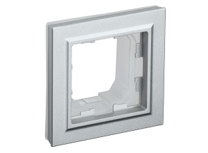 Алюминий рамка 1 пост IP44 РУ-1-БрА-44