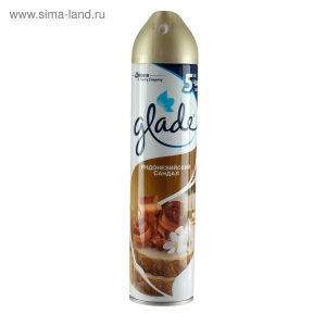 Освежитель воздуха Glade Индонезийский сандал аэрозоль 300мл(__)