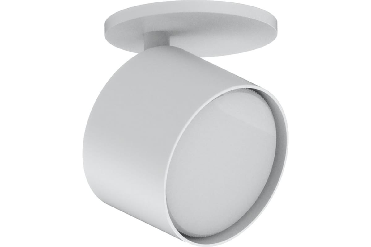 Cветильник настенно-потолочный под лампу GX53, белый ML211 Feron (_10_)