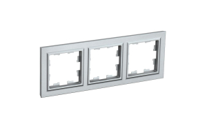 Алюминий рамка 3 поста РУ-3-БрА
