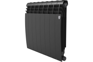Радиатор биметаллический Royal Thermo BILINER B 500 Чёрный - 8 секц.