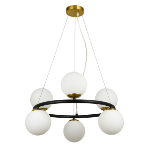 Подвесной светильник A2224SP-6BK (8м2)