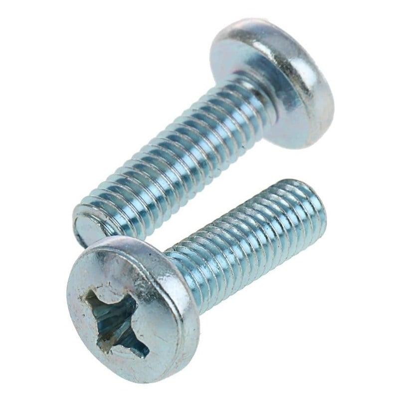 Винт с потайной головкой M5x25 DIN 965 оцинк. (250шт.)