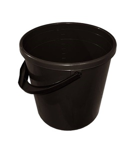 Ведро 15л чёрное (5) /Ангарск
