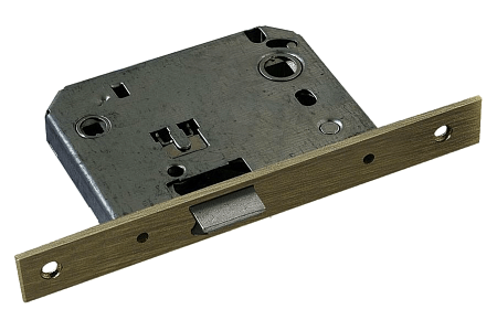 Защелка дверная сантех 2070 пластик яз., АВ бронза (60)