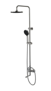 Душевая система со смесителем Lagos Black, арт. ST205LGBL, ESKO(_3_)