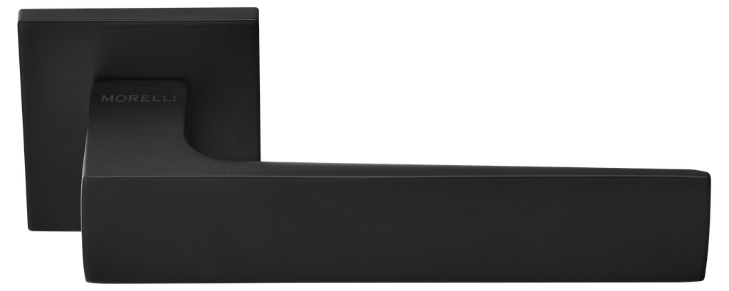 Ручка дверная MH-54-S6 "MIRA" BL, квадр накл 6мм, черный