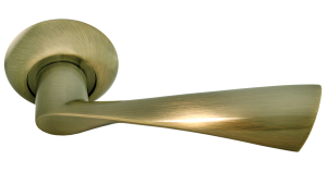 Ручка дверная RAP 1 АВ -IND, бронза (20)