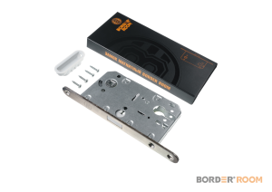 Корпус замка Бордер магнит. под цилиндр, SN (Никель) (30)