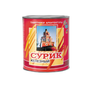 Краска масляная МА-15 Сурик 1,0 кг  (14)