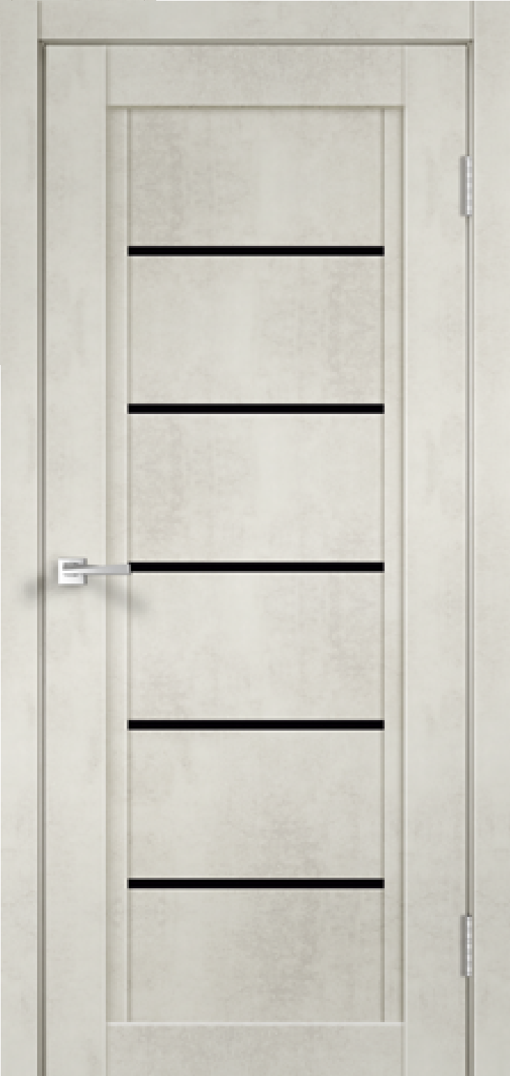 Дверь NEXT 1 Муар снежный Экошпон ПО 600