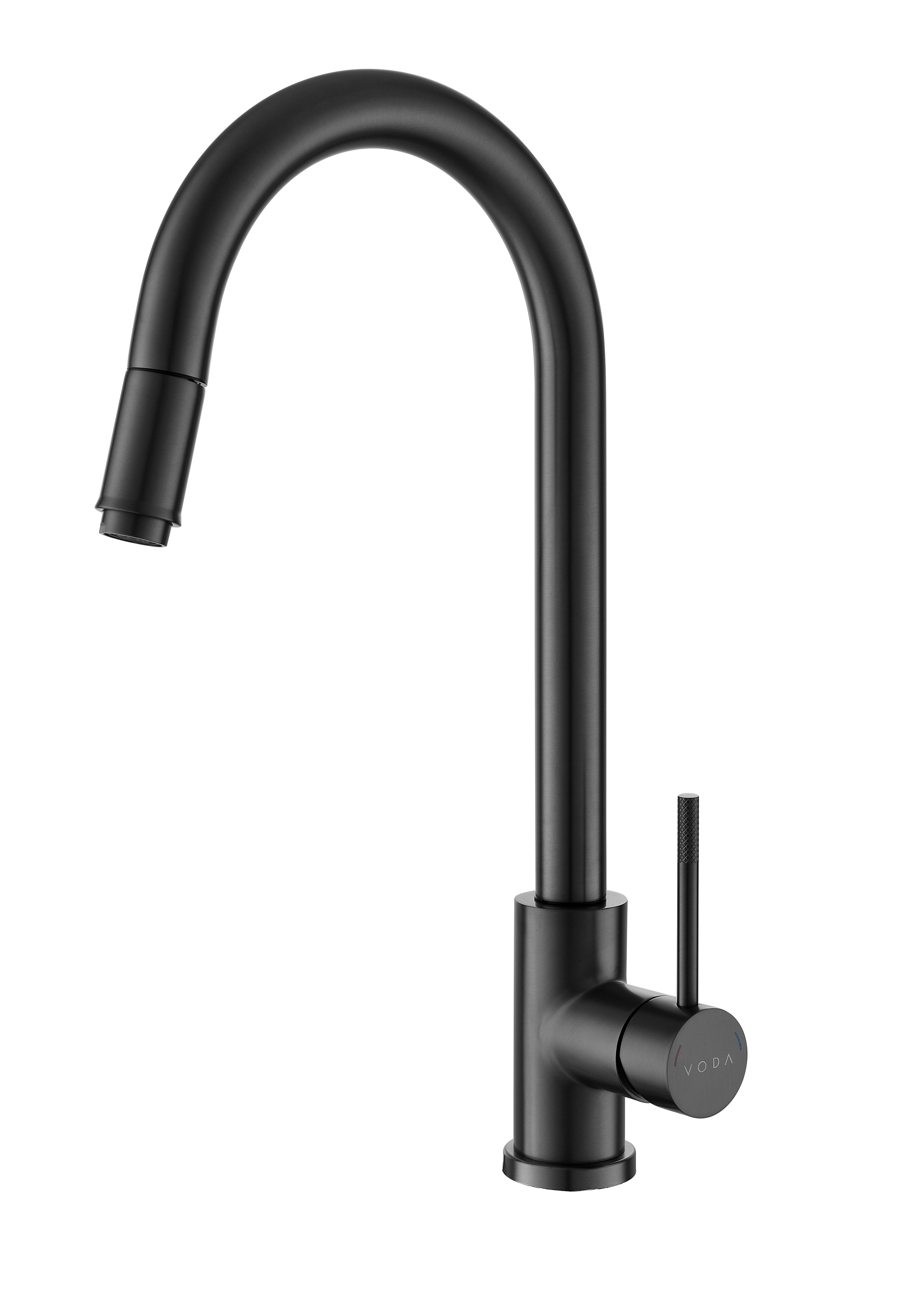 Смеситель для кухни VSL519G, Лайнер/Vessel Gold, вытяжной излив, золото, VODA