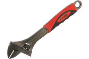 Ключ разводной ЭКСПЕРТ, увеличенный зев, 300 / 42 мм, ЗУБР