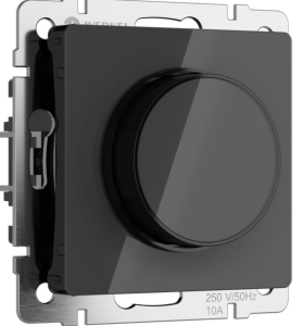 Диммер черный акрил скрытой установки W1142048 (10)