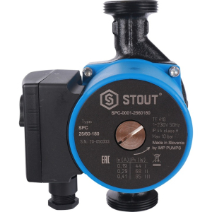 Насос циркуляционный  STOUT 25/60-180 (1)