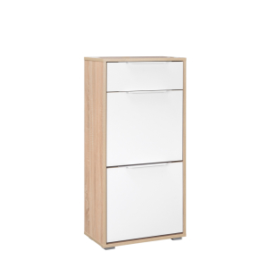 Комод Куба 13.114 (Дуб сонома, Белый премиум)