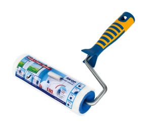 Валик ПРОФИ 180 Велюр, белый АКОР (30)