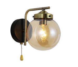 Настенный светильник 74405/1W BRONZE+BLACK (4) (RL)