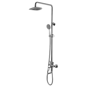 Смеситель "OMEGA" для ванны с верхн душ лейкой "Тропический дождь", с поворот изл.LM3162C(_4_)