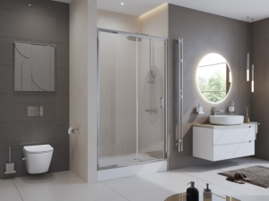 Душевая дверь BelBagno UNO-195-BF-1-120-C-Cr(__)