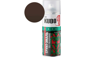 Грунт-эмаль KUDO по ржавчине шоколадная RAL 8017 (12)