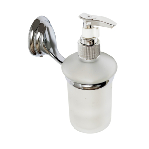 Дозатор для жидкого мыла с держателем Delphinium "3183"