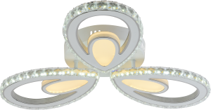 Светильник AU61212/3 WH+CR LED Белый+Хром 102W ПДУ 555*90